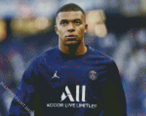 Kylian Mbappe Diamond Paintings