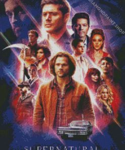 Supernatural Poster Diamond Paintings