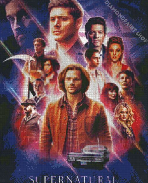 Supernatural Poster Diamond Paintings