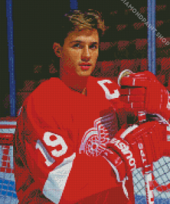 Steve Yzerman Diamond Paintings