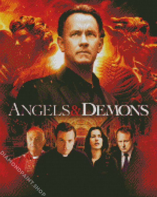 Angels And Demons Poster Diamond Paintings