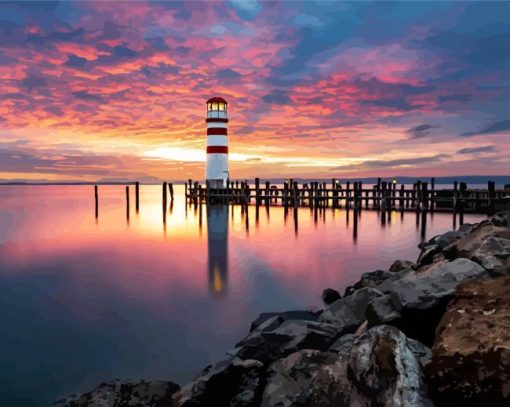 Podersdonrf Lighthouse Diamond Paintings