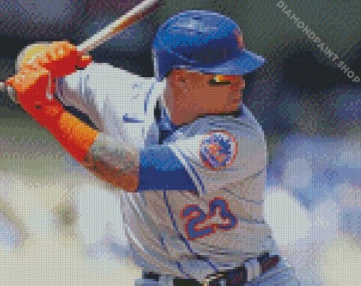 Javier Baez Player Diamond Paintings