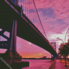 Benjamin Franklin Bridge Art Diamond Paintings