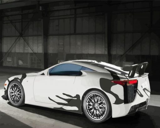 Lexus Car Diamond Paintings