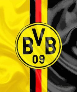 Borussia Dortmund Flage Diamond Paintings