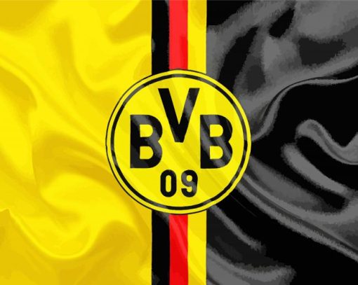 Borussia Dortmund Flage Diamond Paintings