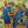 Boy Scouts Art Diamond Paintings