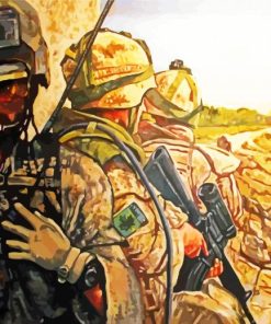 CDN Soldiers Diamond Paintings