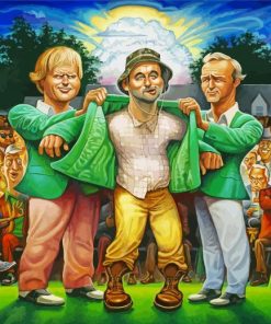 Caddyshack Characters Diamond Paintings