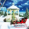 Christmas Gazebo Diamond Paintings