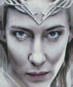 Close Up Galadriel Diamond Paintings