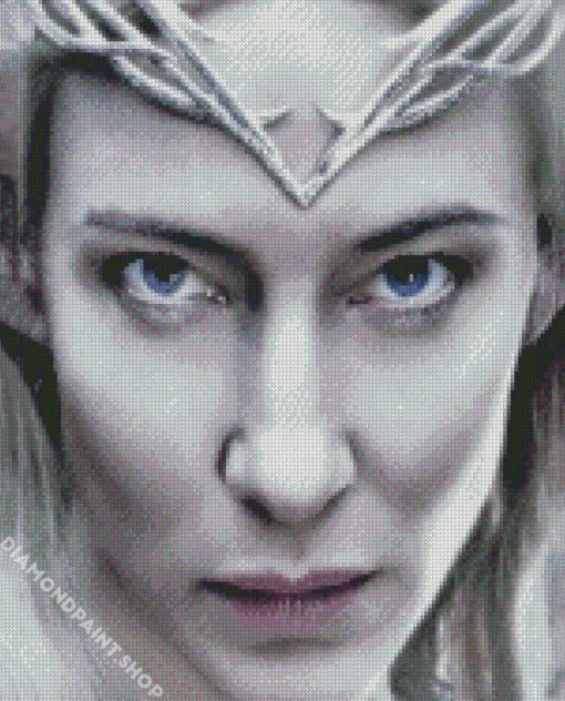 Close Up Galadriel Diamond Paintings