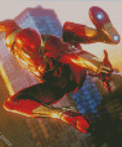 Aesthetic Iron Spider Man Diamond Paintings