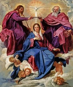 Coronation Of The Virgin Diamond Paintings