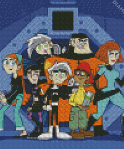 Danny Phantom Characters Diamond Paintings