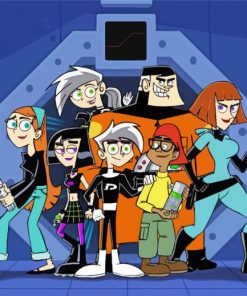 Danny Phantom Characters Diamond Paintings