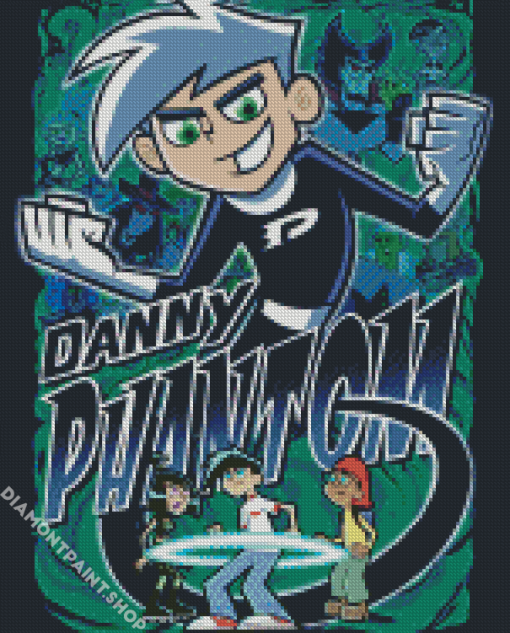 Danny Phantom Poster Diamond Paintings