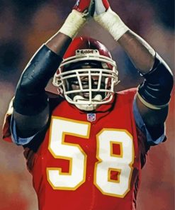 Derrick Thomas Player Diamond Paintings