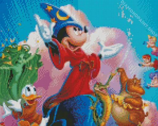 Disney Fantasia Film Diamond Paintings