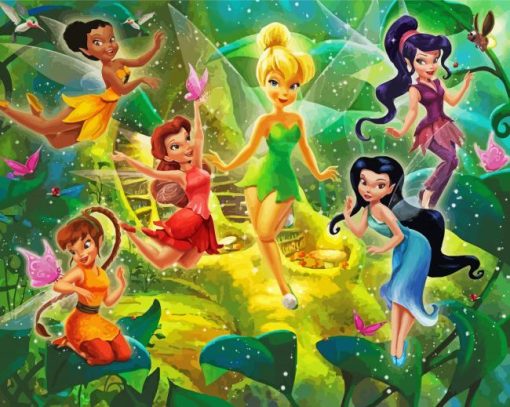 Disney Tinkerbell Fairies Diamond Paintings