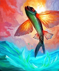 Fantasy Fly Fish Diamond Paintings