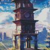 Fantasy Watchtower Diamond Paintings