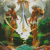 Fantasy Garden Of Eden Diamond Paintings