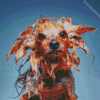 Funny Wet Dog Diamond Paintings