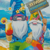 Gnomes On Vocation Diamond Paintings