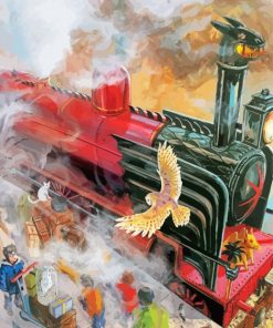 Harry Portter Hogwarts Express Diamond Paintings