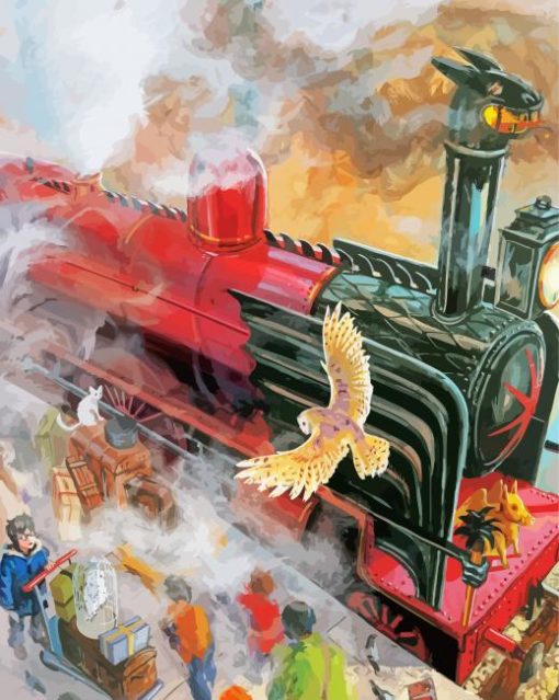 Harry Portter Hogwarts Express Diamond Paintings