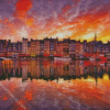 Honfleur Reflection Diamond Paintings