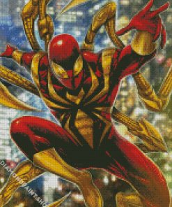 Red Iron Spider Diamond Paintings