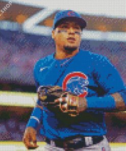 Javier Baez Baseballer Diamond Paintings