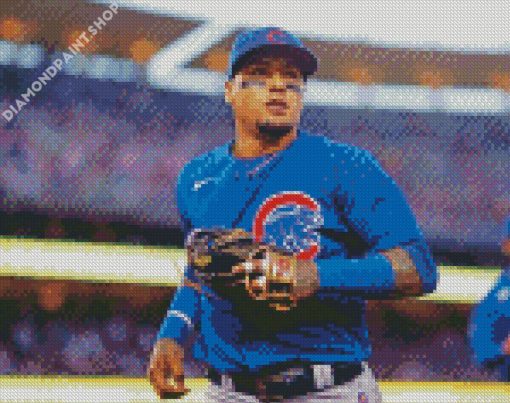 Javier Baez Baseballer Diamond Paintings