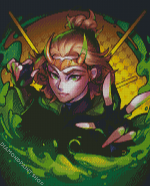 Aesthetic Lady Loki Diamond Paintings