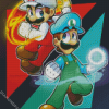 Mario And Lugi Diamond Paintings