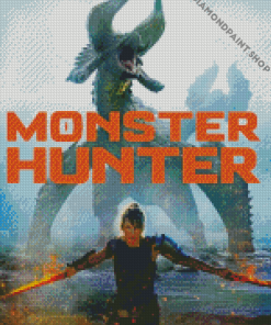 Monster Hunter Poster Diamond Paintings