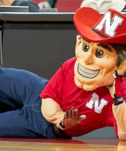 Nebraska Huskers Mascot Diamond Paintings