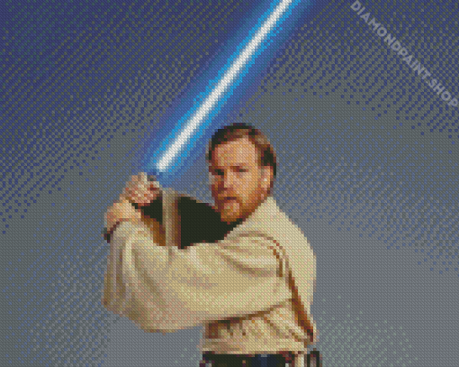 Obi Wan Kenobi Diamond Paintings