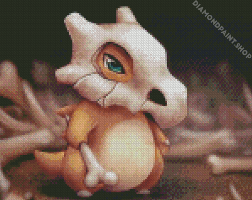 Pokemon Cubone Diamond Paintings