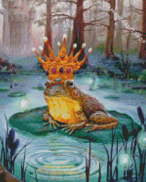 Princess Frog Diamond Paintings