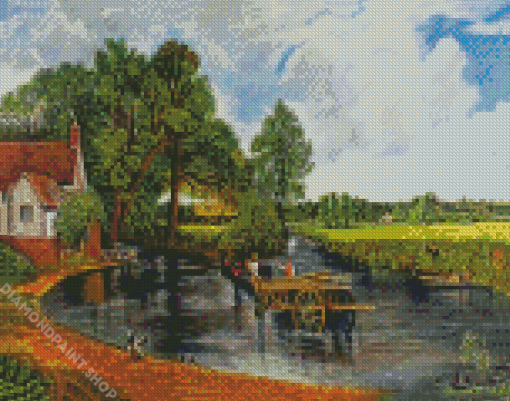 The Hay Wain Art Diamond Paintings