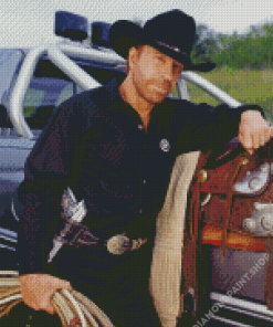 Walker Texas Ranger Diamond Paintings