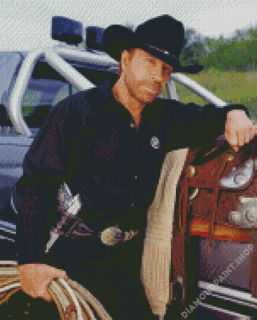 Walker Texas Ranger Diamond Paintings