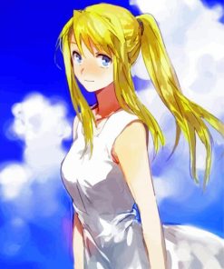 Winry Rockbell Anime Diamond Paintings