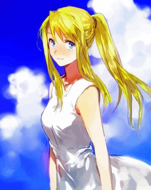 Winry Rockbell Anime Diamond Paintings