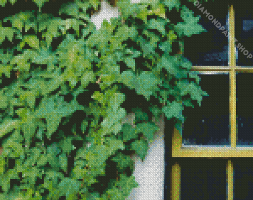 Aesthetic Green Vines Diamond Paintings