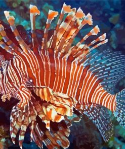 Aesthetc Lionfish Diamond Paintings